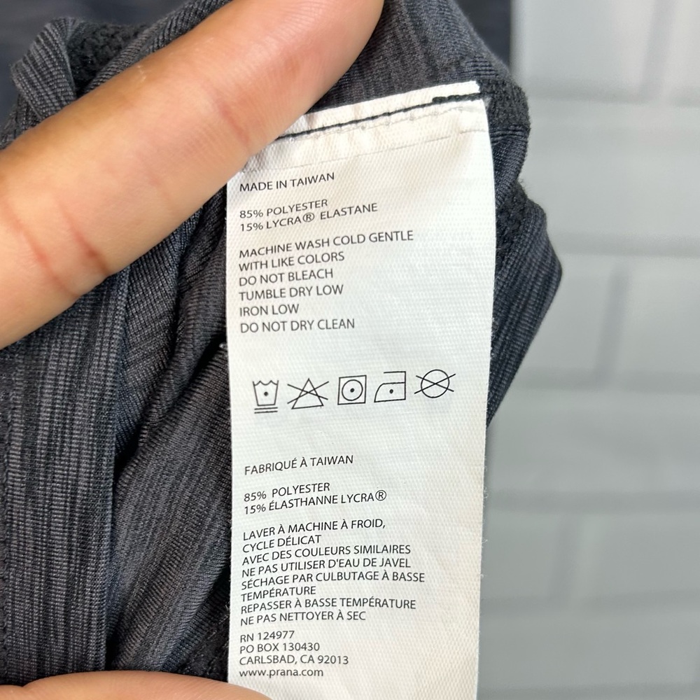 PrAna Vertex BodyCon Sleeveless Gray Dress - Picture 7 of 7